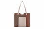 Lucky Bees Bolso Tote en Tan y Mink
